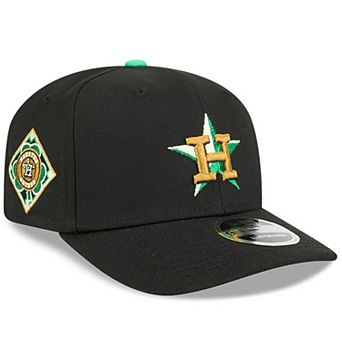 Men's New Era Black Houston Astros 2026 St. Patrick's Day 9SEVENTY Adjustable Hat