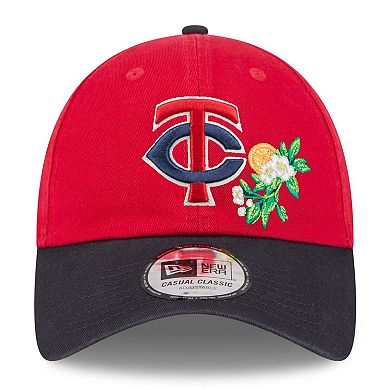 Men's New Era Navy/Red Minnesota Twins 2026 Spring Training Casual Classic Adjustable Hat