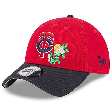 Men's New Era Navy/Red Minnesota Twins 2026 Spring Training Casual Classic Adjustable Hat
