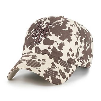 Women's '47 Natural New York Mets Bessie Clean Up Adjustable Hat