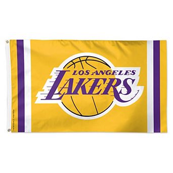 WinCraft Los Angeles Lakers 3' x 5' Vertical Stripe Deluxe Single-Sided Flag