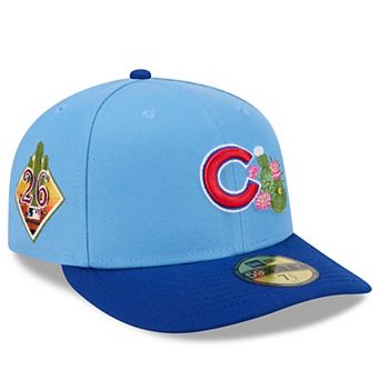 Men's New Era Light Blue/Royal Chicago Cubs 2026 Spring Training 59FIFTY Fitted Hat