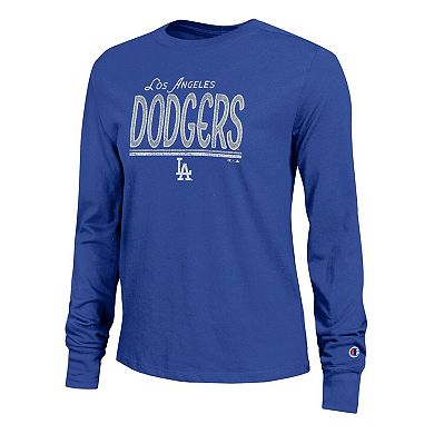Women's Champion Royal Los Angeles Dodgers Long Sleeve T-Shirt