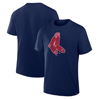 Men's Fanatics Navy Boston Red Sox Vintage Logo Legacy T-Shirt