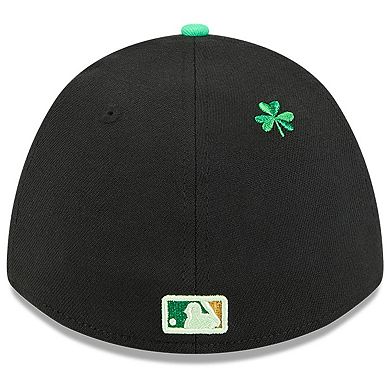 Men's New Era Black Boston Red Sox 2026 St. Patrick's Day 39THIRTY Flex Hat
