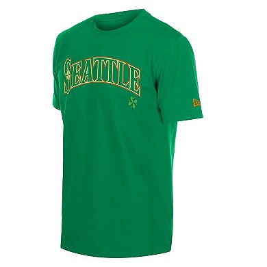 Men's New Era Green Seattle Mariners 2026 St. Patrick's Day T-Shirt