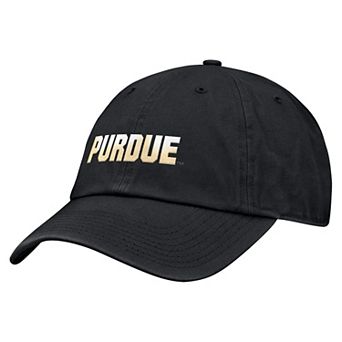 Men's Nike Black Purdue Boilermakers Club Adjustable Hat