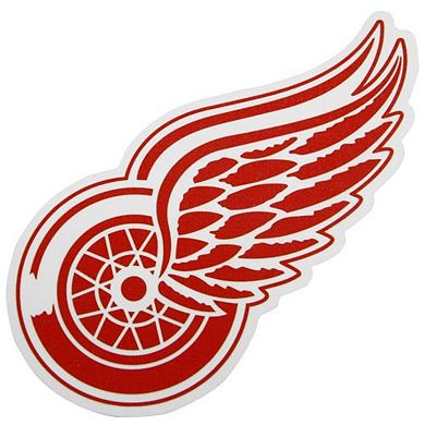 "Detroit Red Wings 8"" x 7.5"" Team Logo Color Decal"