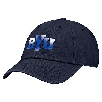 Men's Nike Navy BYU Cougars Club Adjustable Hat