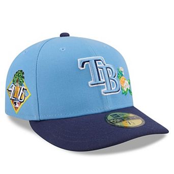 Men's New Era Light Blue/Navy Tampa Bay Rays 2026 Spring Training Low Profile 59FIFTY Fitted Hat