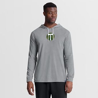 Men's Fanatics Gray Portland Timbers Unending Practice��� Transitional Hoodie