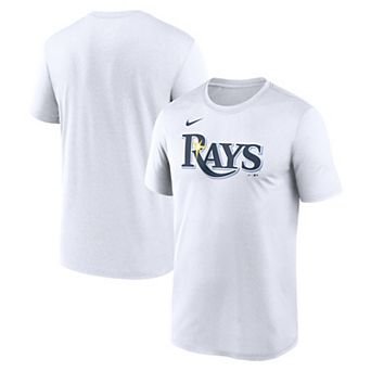 Men's Nike White Tampa Bay Rays New Legend Wordmark Dri-FIT T-Shirt