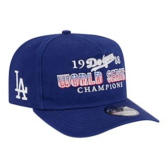Men's New Era Royal Los Angeles Dodgers 1988 World Series Champions Throwback 9FIFTY A-Frame Snapback Hat