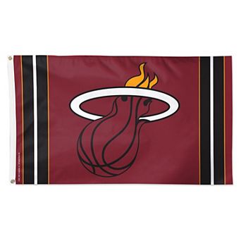 WinCraft Miami Heat 3' x 5' Vertical Stripe Deluxe Single-Sided Flag
