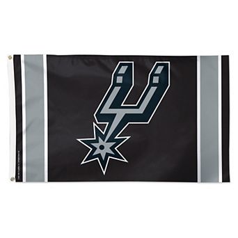 WinCraft San Antonio Spurs 3' x 5' Vertical Stripe Deluxe Single-Sided Flag