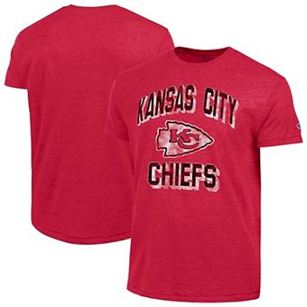Men's Champion Red Kansas City Chiefs Ultimate Tri-Blend T-Shirt
