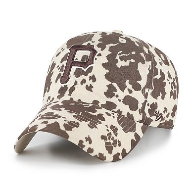 Women's '47 Natural Pittsburgh Pirates Bessie Clean Up Adjustable Hat