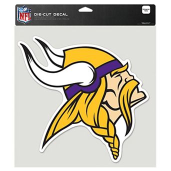 Minnesota Vikings WinCraft 8'' x 8'' Color Car Decal