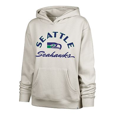 Women's '47 Stone Seattle Seahawks Whirlwind Naomi Hoodie