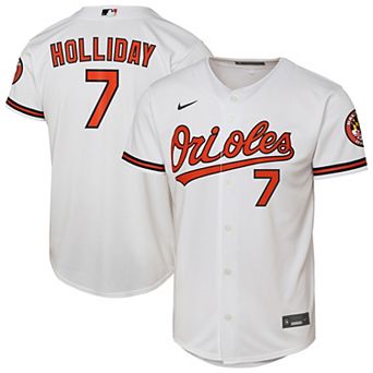 Youth Nike Jackson Holliday White Baltimore Orioles Home Stadium Player Jersey