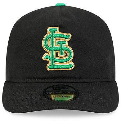 Men's New Era Black St. Louis Cardinals 2026 St. Patrick's Day 19TWENTY Adjustable Hat