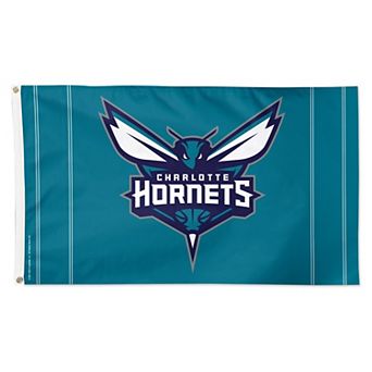 WinCraft Charlotte Hornets 3' x 5' Vertical Stripe Deluxe Single-Sided Flag