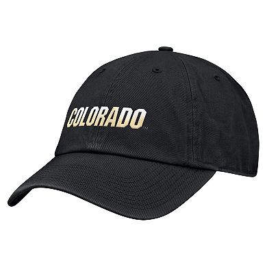 Men's Nike Black Colorado Buffaloes Club Adjustable Hat
