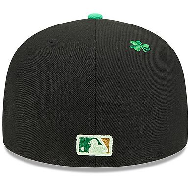 Men's New Era Black Minnesota Twins 2026 St. Patrick's Day 59FIFTY Fitted Hat