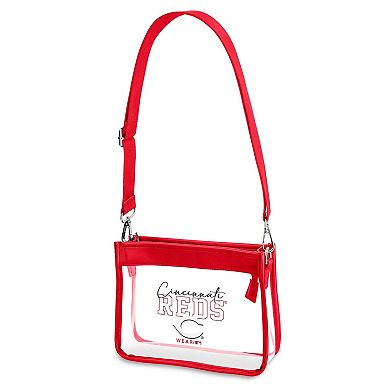 WEAR by Erin Andrews Cincinnati Reds Plastic Chain Mini Crossbody Bag