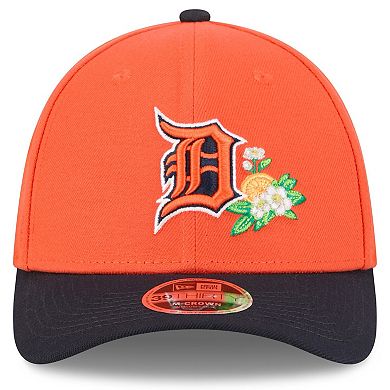 Men's New Era Orange/Navy Detroit Tigers 2026 Spring Training M-Crown 39THIRTY Flex Hat