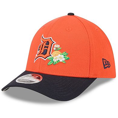 Men's New Era Orange/Navy Detroit Tigers 2026 Spring Training M-Crown 39THIRTY Flex Hat