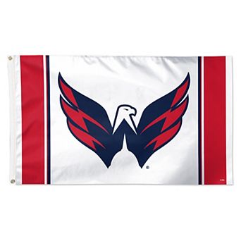 WinCraft Washington Capitals 3' x 5' Vertical Stripe Deluxe Single-Sided Flag