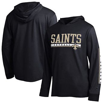 Men's Champion Black New Orleans Saints All Star Hooded T-Shirt