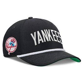 Men's Nike Black New York Yankees Cooperstown Collection Rise Adjustable Hat