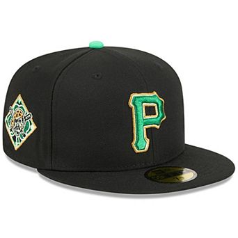Men's New Era Black Pittsburgh Pirates 2026 St. Patrick's Day 59FIFTY Fitted Hat