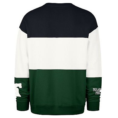 Men's '47 Green Philadelphia Phillies Tee Up Maximalist Fleece Sweatshirt