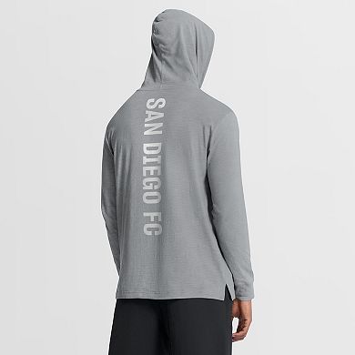 Men's Fanatics Gray San Diego FC Unending Practice Transitional Hoodie