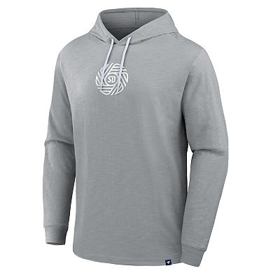 Men's Fanatics Gray San Diego FC Unending Practice Transitional Hoodie
