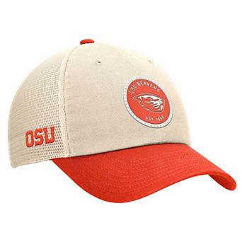 Men's Nike Natural Oregon State Beavers Club Trucker Adjustable Hat