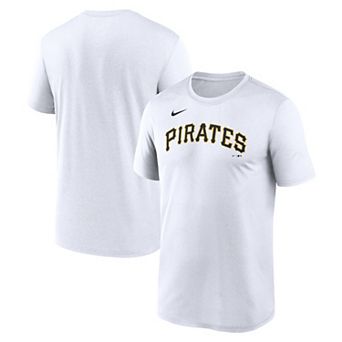 Men's Nike White Pittsburgh Pirates New Legend Wordmark Dri-FIT T-Shirt