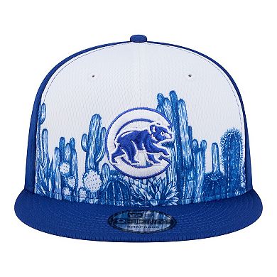 Men's New Era Royal Chicago Cubs 2026 Spring Training Fan Pack Grow 9FIFTY Snapback Hat