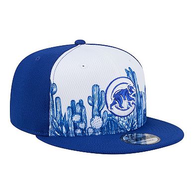 Men's New Era Royal Chicago Cubs 2026 Spring Training Fan Pack Grow 9FIFTY Snapback Hat