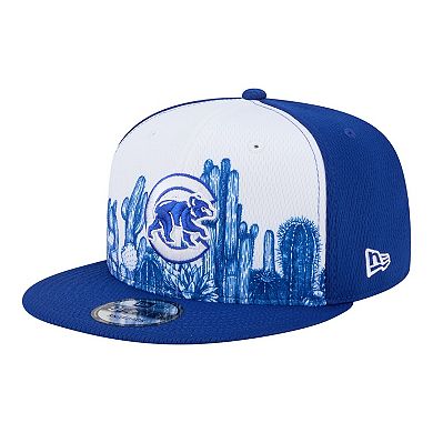 Men's New Era Royal Chicago Cubs 2026 Spring Training Fan Pack Grow 9FIFTY Snapback Hat