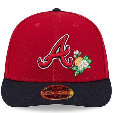 Men's New Era Red/Navy Atlanta Braves 2026 Spring Training Low Profile 59FIFTY Fitted Hat