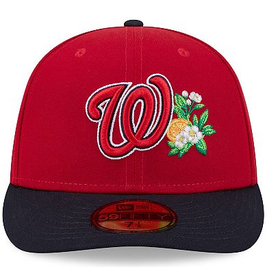 Men's New Era Red/Navy Washington Nationals 2026 Spring Training 59FIFTY Fitted Hat
