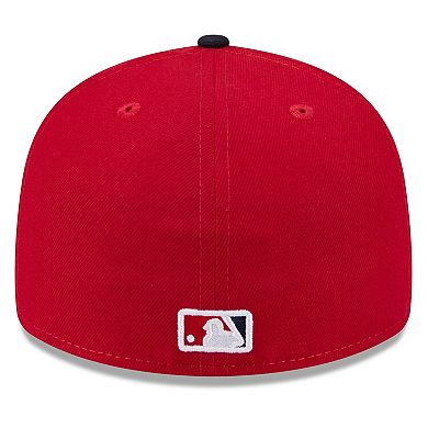 Men's New Era Red/Navy Washington Nationals 2026 Spring Training 59FIFTY Fitted Hat