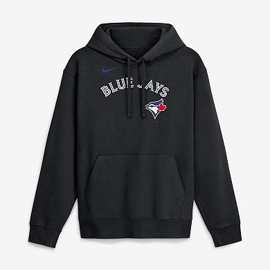 Men's Nike Black Toronto Blue Jays Club Hoodie