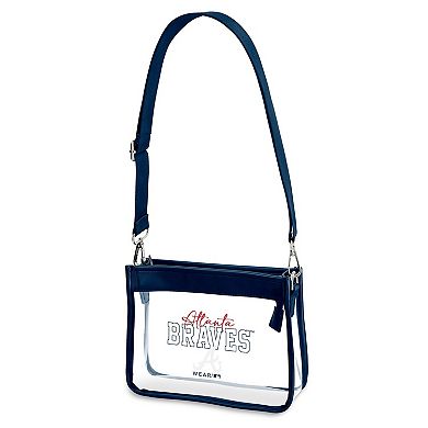 WEAR by Erin Andrews Atlanta Braves Plastic Chain Mini Crossbody Bag