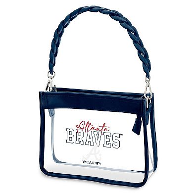 WEAR by Erin Andrews Atlanta Braves Plastic Chain Mini Crossbody Bag