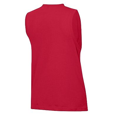 Women's Champion Red Philadelphia Phillies Muscle Tank Top